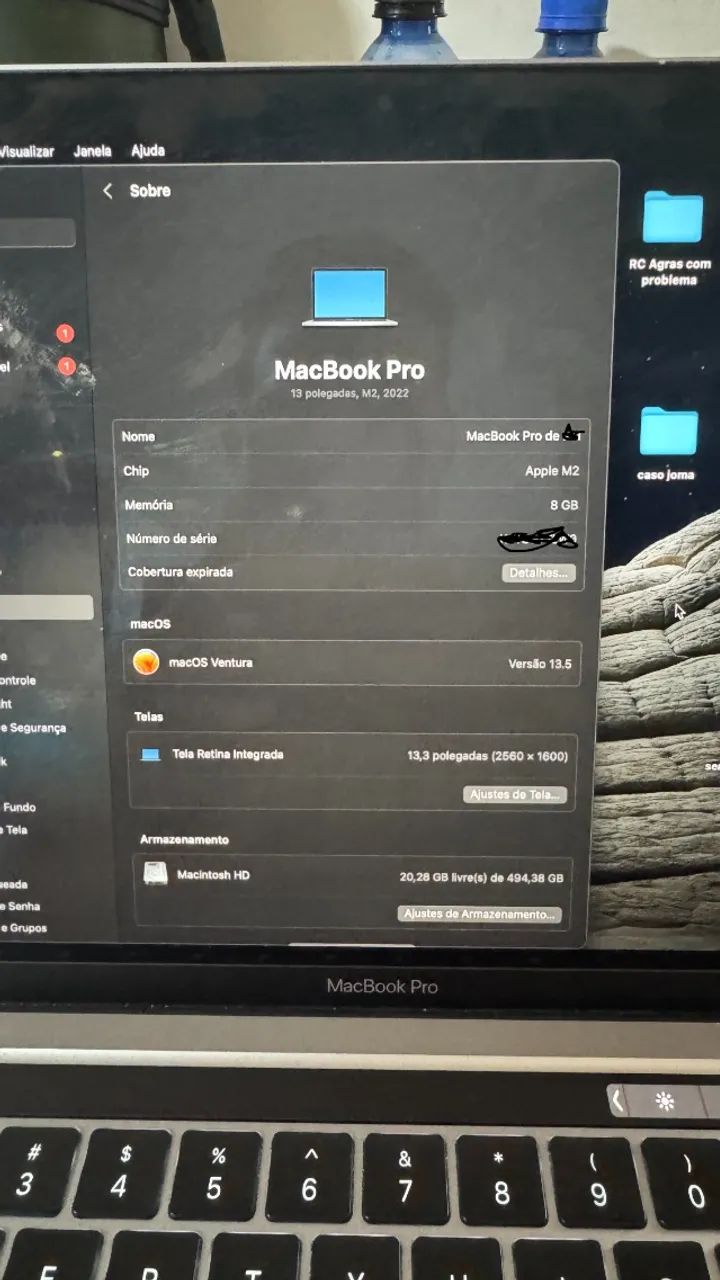 Macbook Pro M2 512gb 8 ram - Foto 3