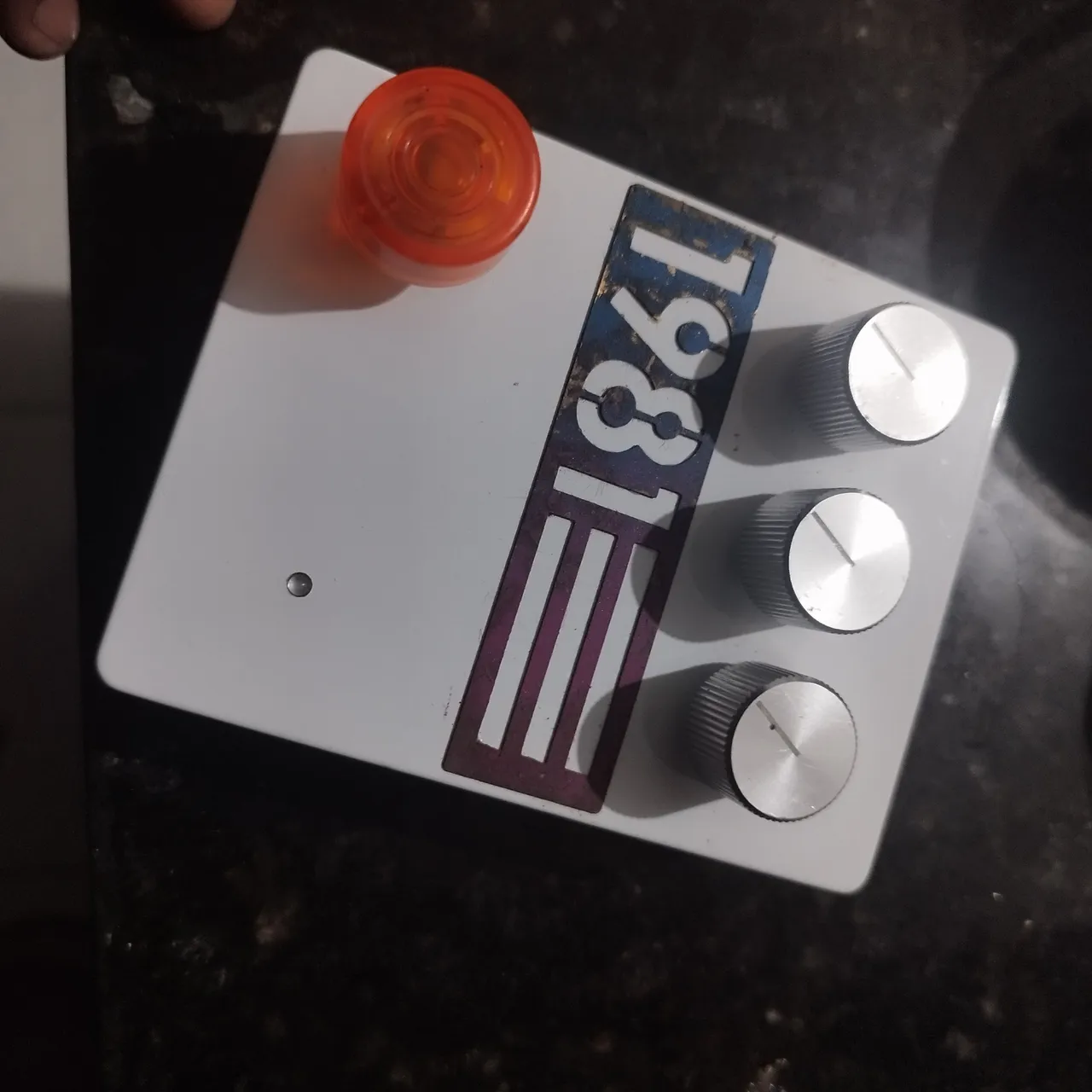 Pedal de efeito overdrave 1981 joyfx