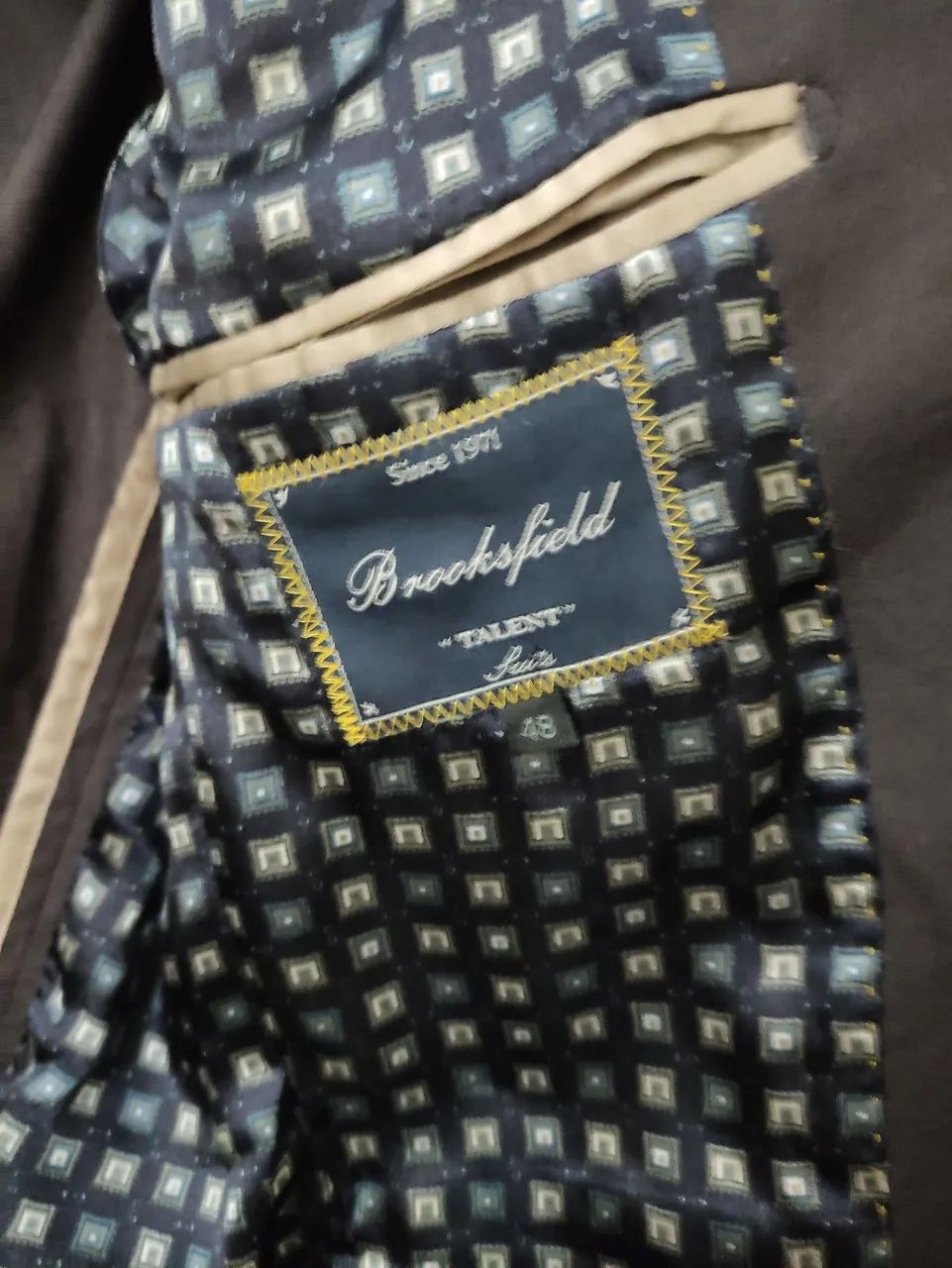 Blazer Social Preto Elegante Brooksfield talent - Foto 5