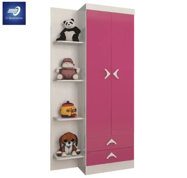 OFERTA Guarda-Roupa Infantil com 2 Gavetas 2 Portas  - Foto 2