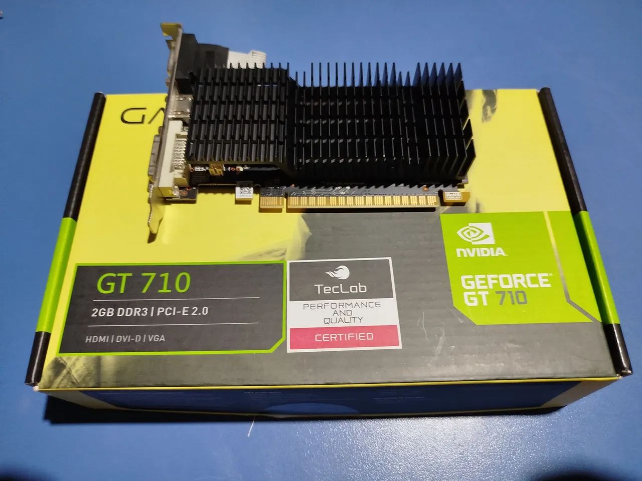 Placa de Vídeo GeForce GT 710 2GB DDR3