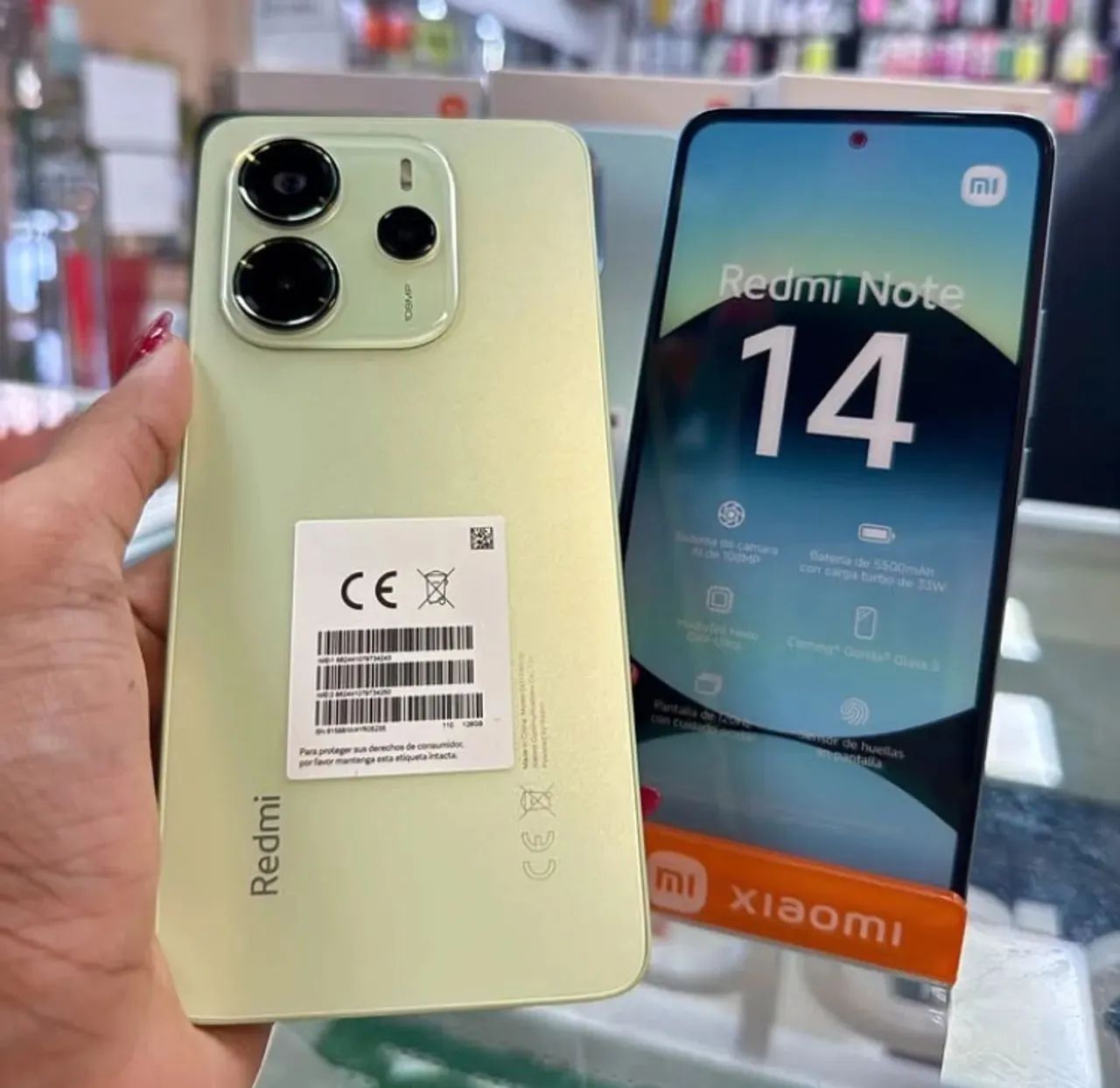 Celular Xiaomi Redmi Note 14 128GB/6 de ram - Foto 3