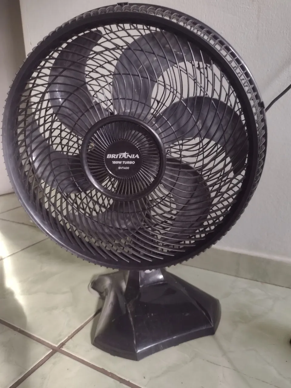 Ventilador Britânia 150W Turbo BVT400