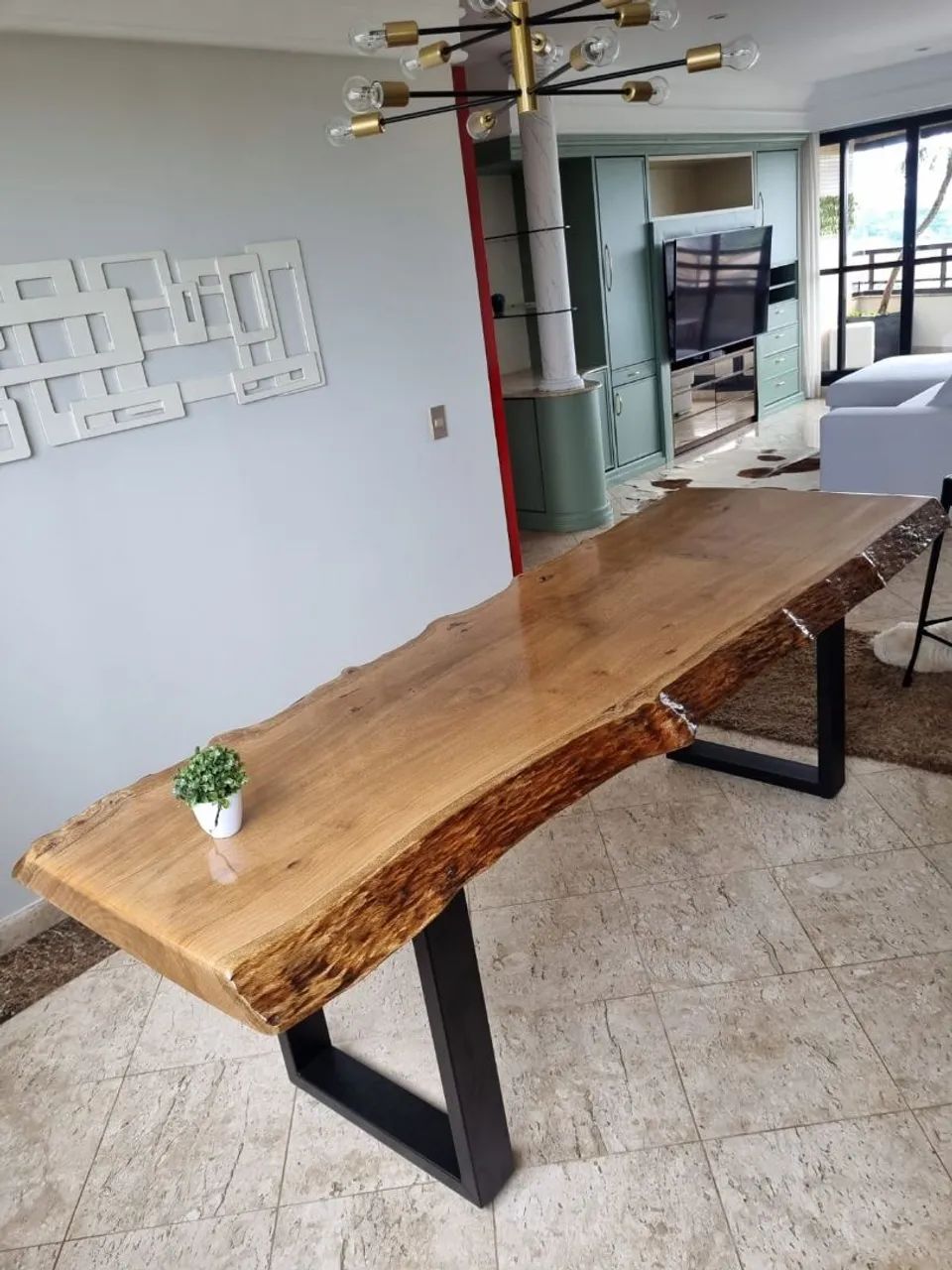 Mesa de madeira  - Foto 3
