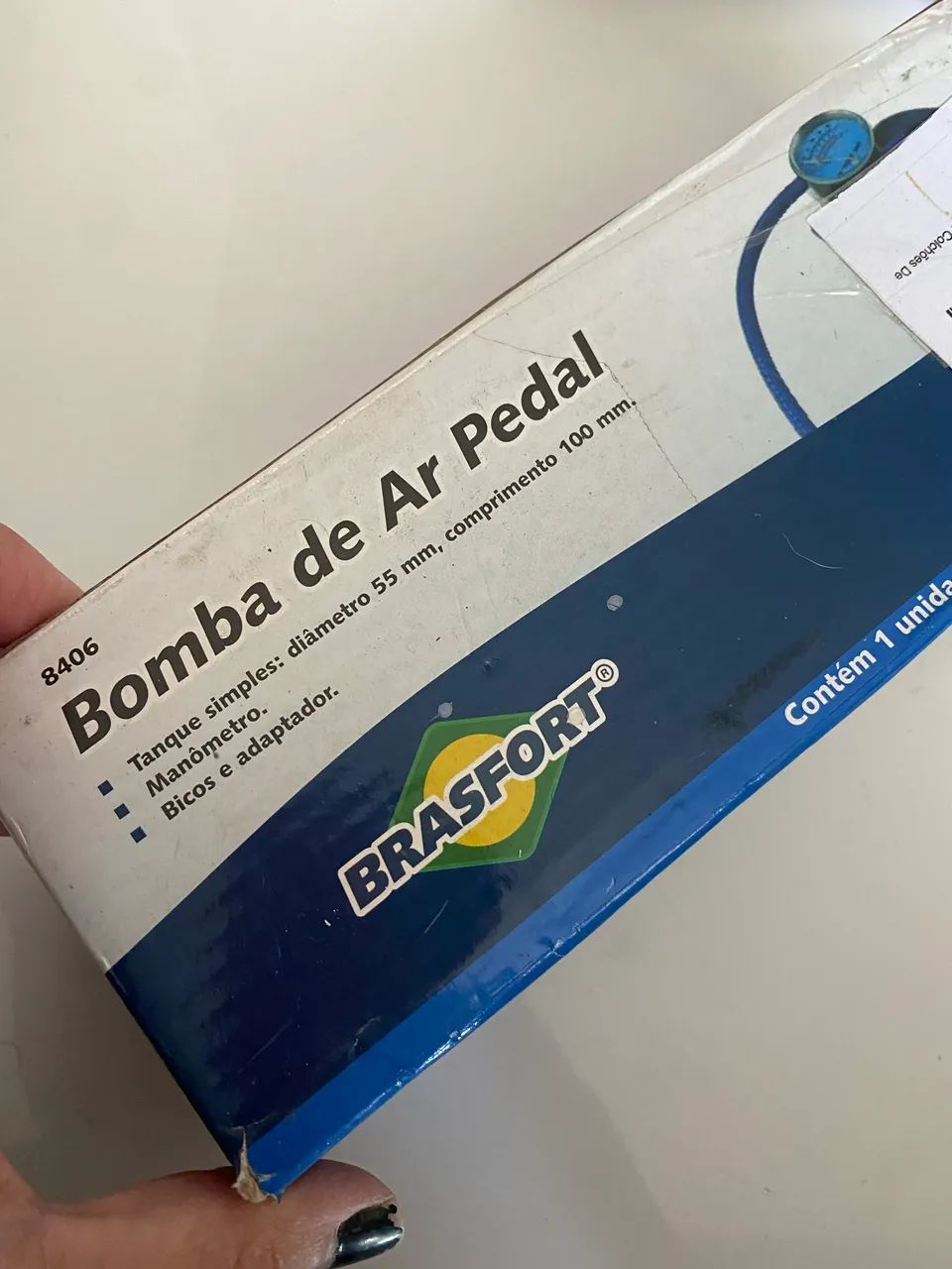 Bomba de ar pedal 