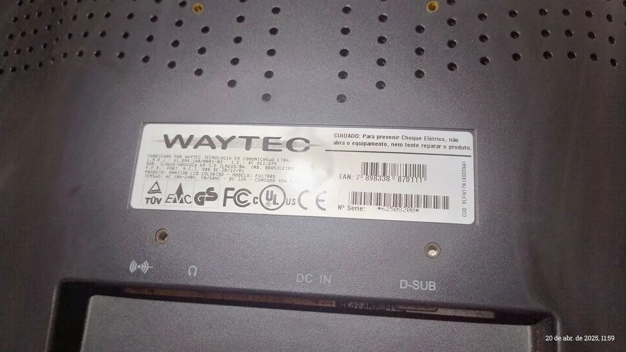 Monitor Wayte 15 polegadas - Foto 4