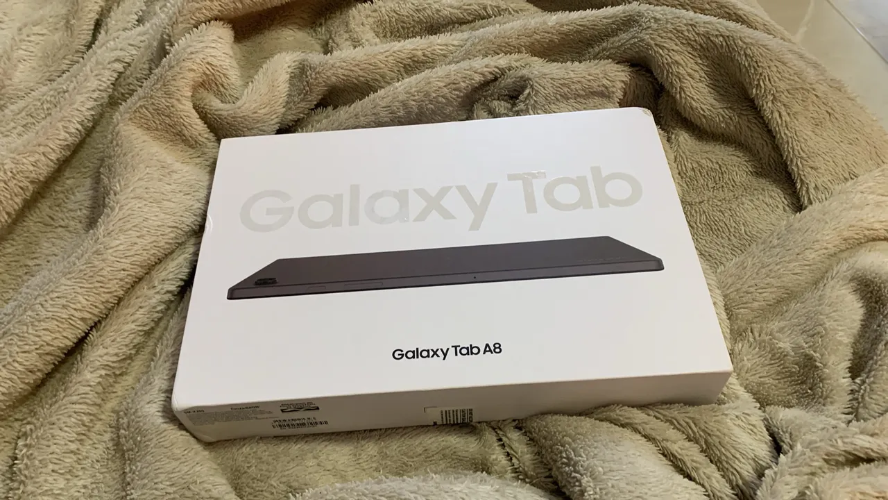 Samsung Galaxy Tab A8 - Novo na caixa