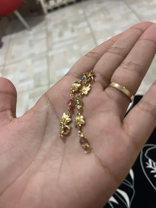 Pulseira infantil feminina Romannel 