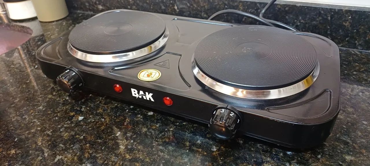 Cookto (fogareiro)Elétrico 2 Bocas - Novo