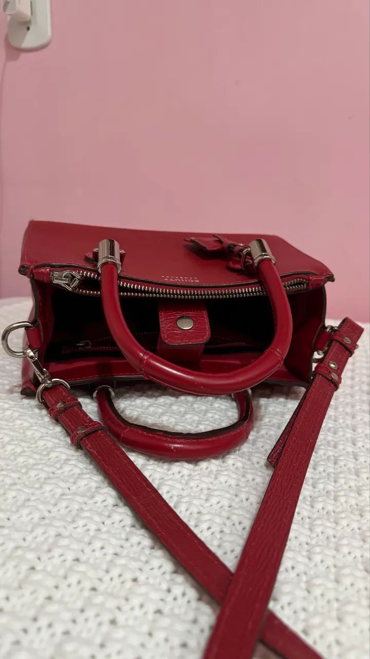 Bolsa Schutz Vermelha  - Foto 5