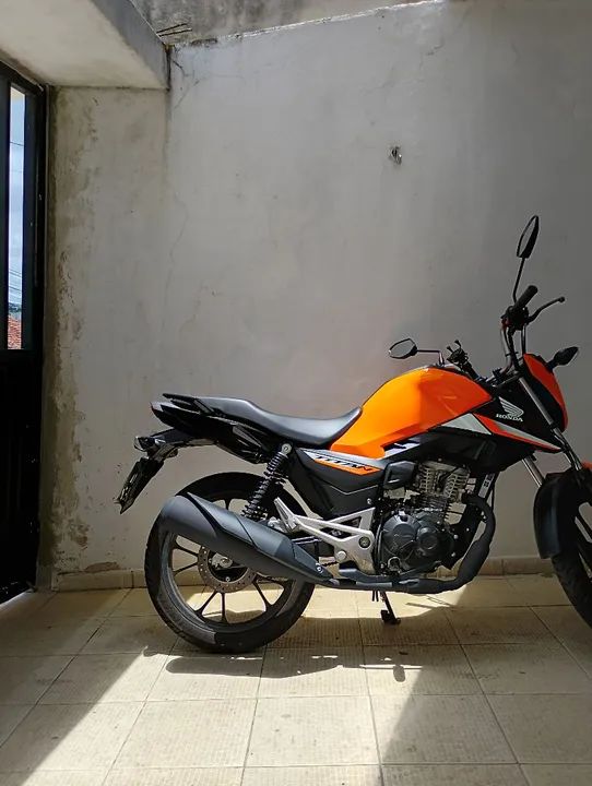 Moto Honda CG 160 - Laranja - 2025 - Foto 4