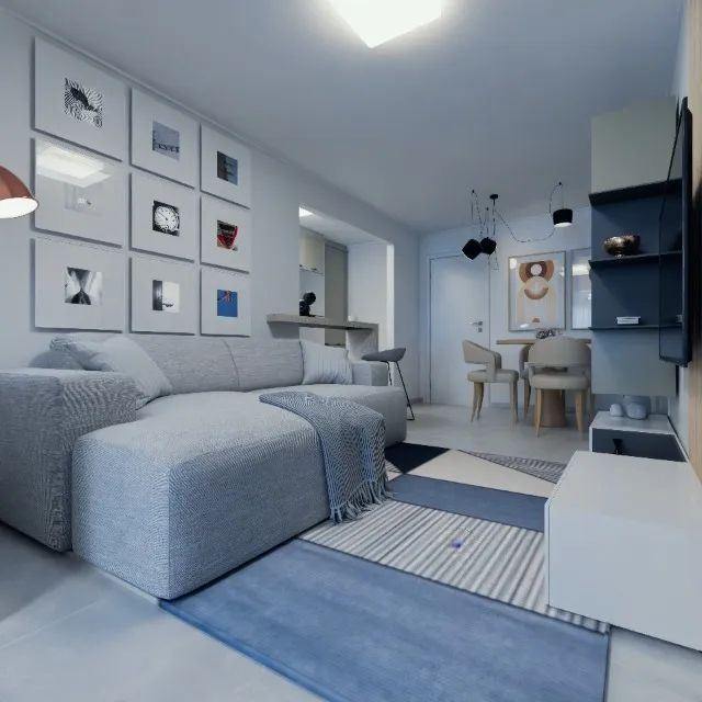 Projetos 3D Realistas - Interior e Exterior - Foto 3