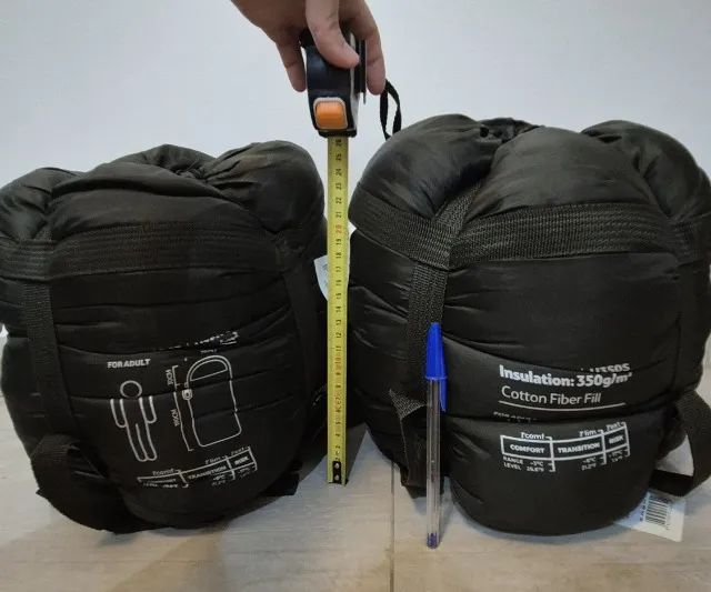 DOIS Sacos de Dormir Naturehike Cotton U350S -3ºC | -6ºC - lados esquerdo e direito