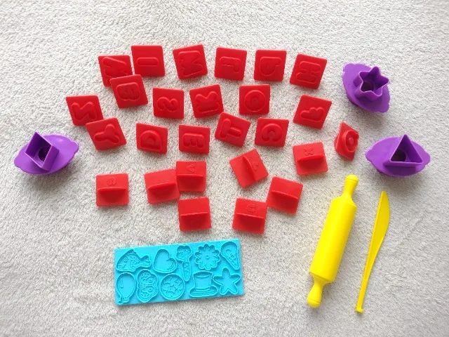 Kit massinha Bento Vai à Escola + Kit cozinha infantil