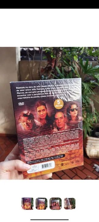 DVD O Sorriso do Lagarto - 5 Discos lacrado - Foto 3