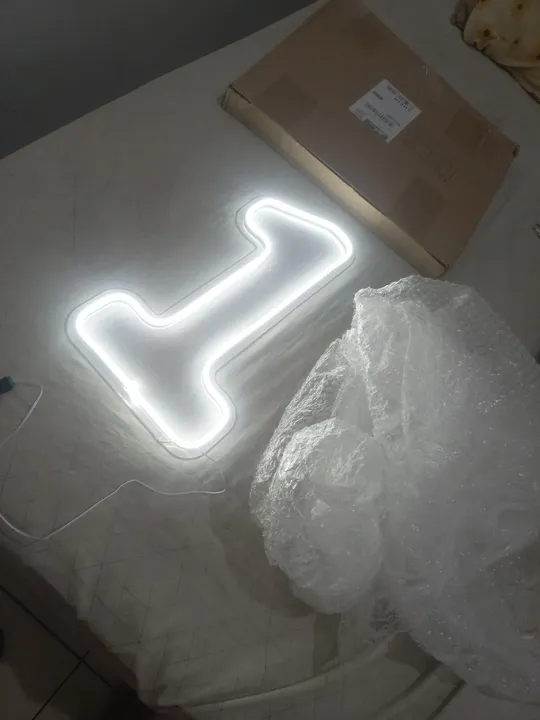 Número 1 de Led