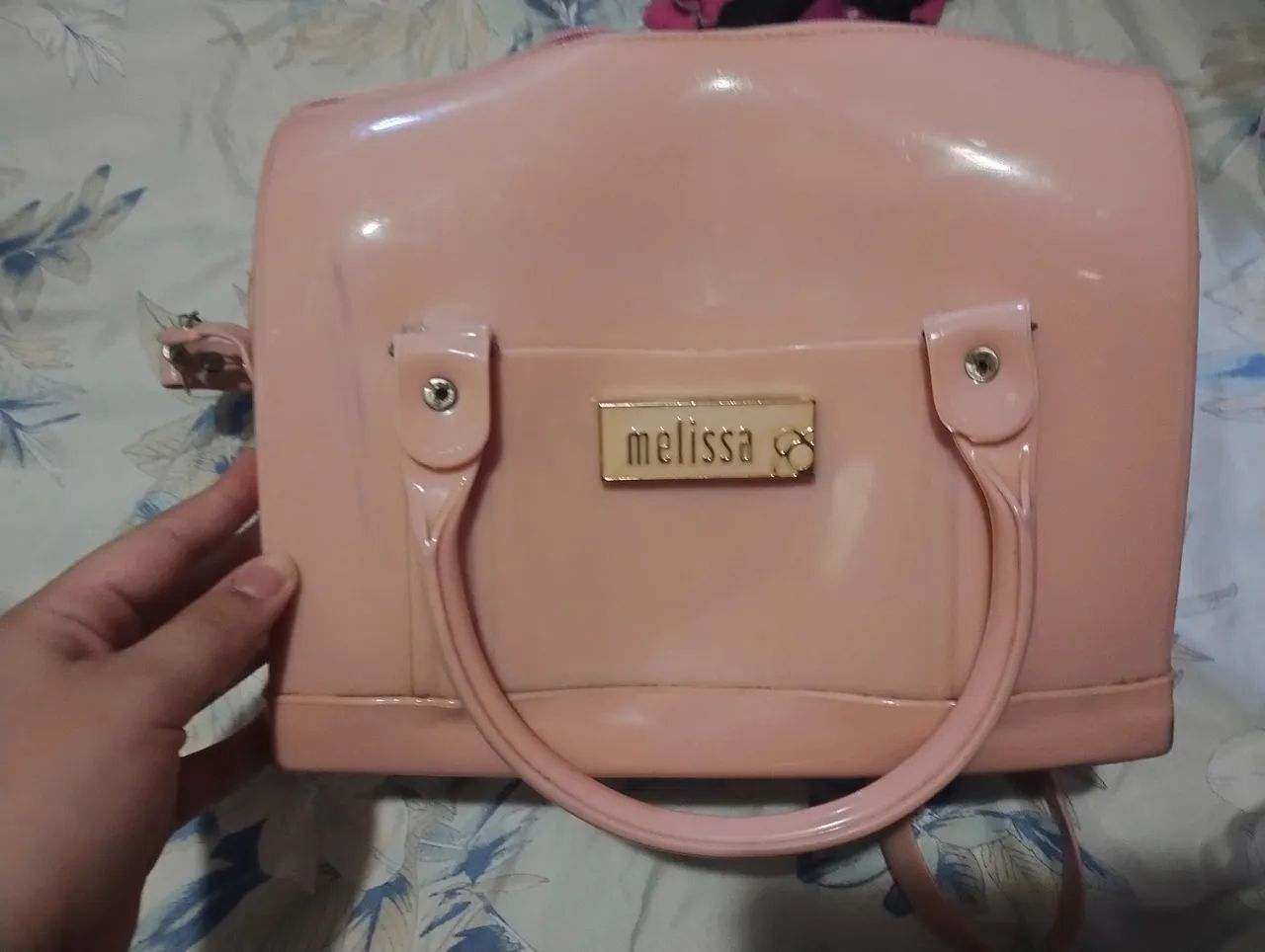 Bolsa rosa melissa 