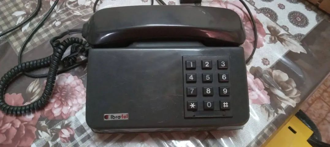 Lote 3 Telefones Fixos Antigos - Foto 2