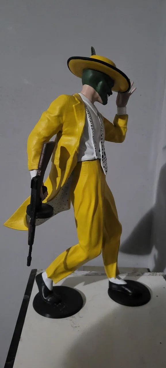 Boneco 1/4 O máscara 45cm action figure filme mask - Foto 3