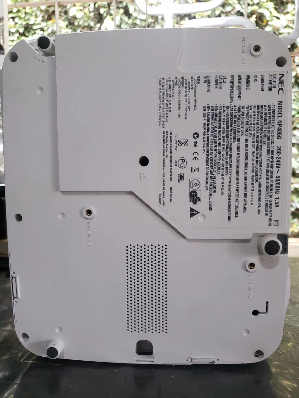 Projetor NEC NP405G 2600 lumens - Foto 5