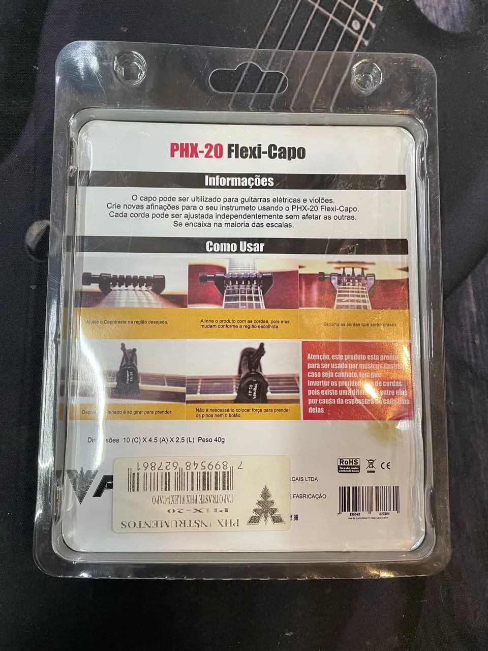 Capotraste PHX-20 Flexi-capo - Foto 2