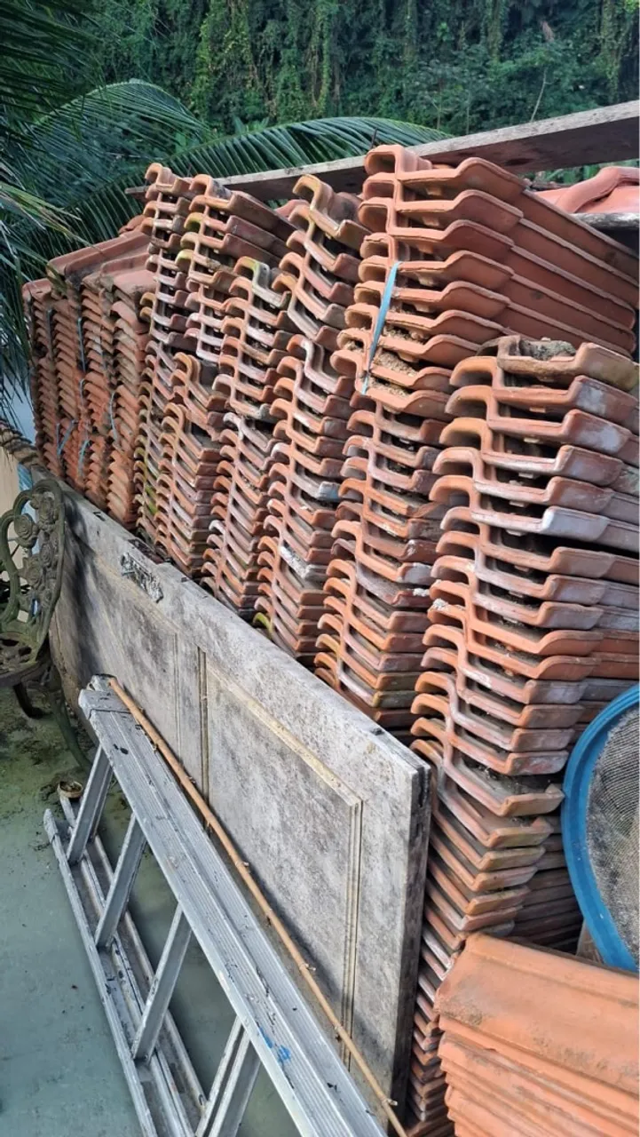 Telhas de cerâmica