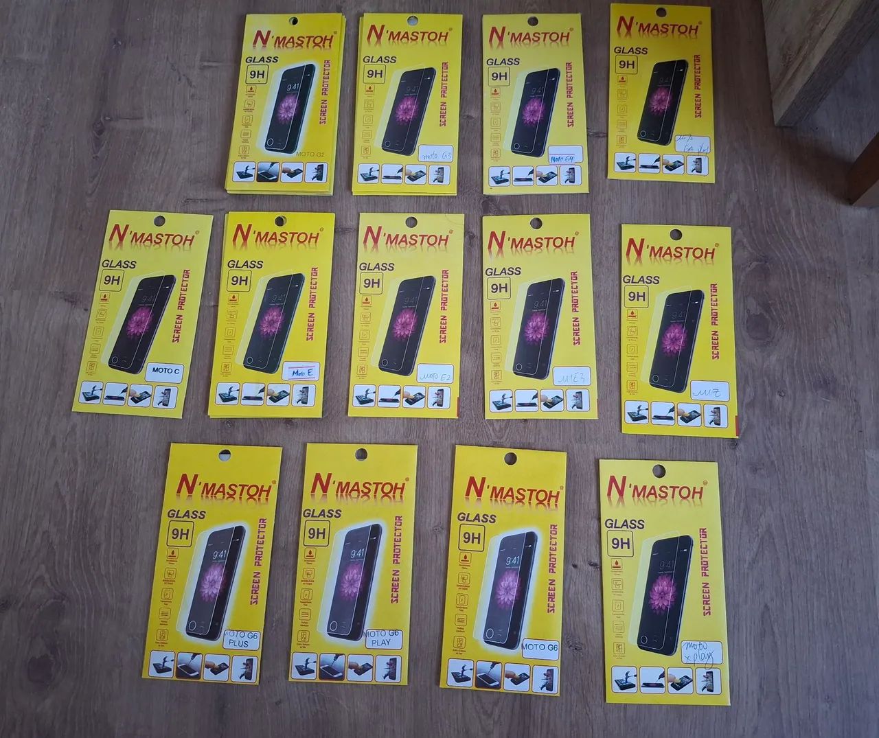 Lote de Películas Motorola 1 real cada.
