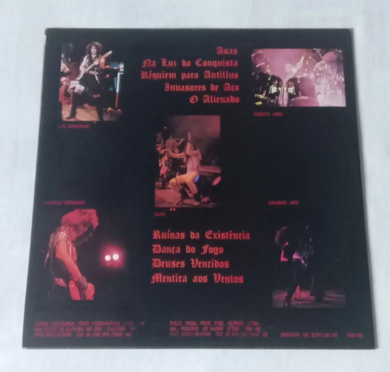LP vinil Astaroth - Na Luz da Conquista 1986 - Foto 2