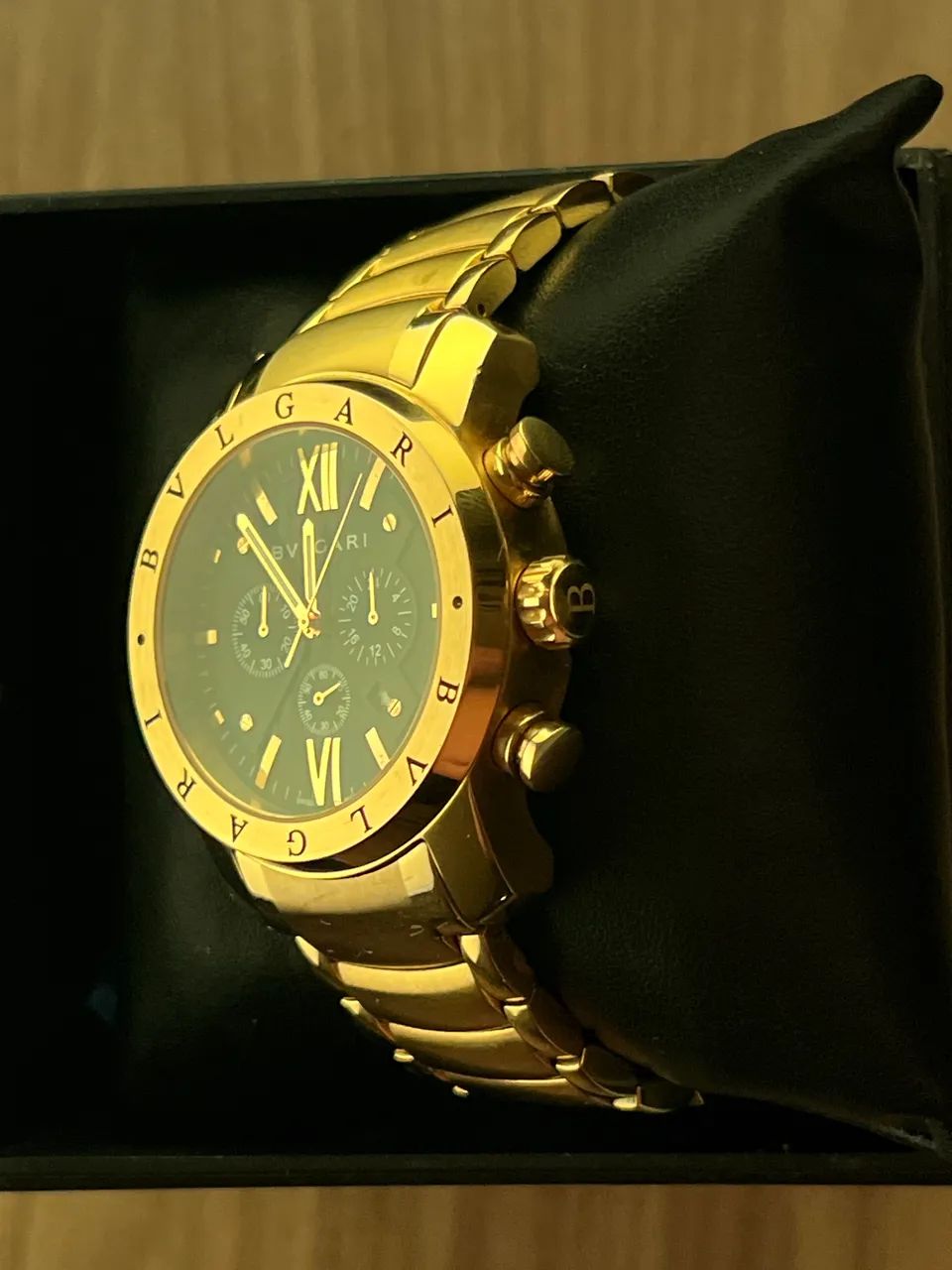 Relógio - Ponteiro Dourado - BVLGARI - Foto 2