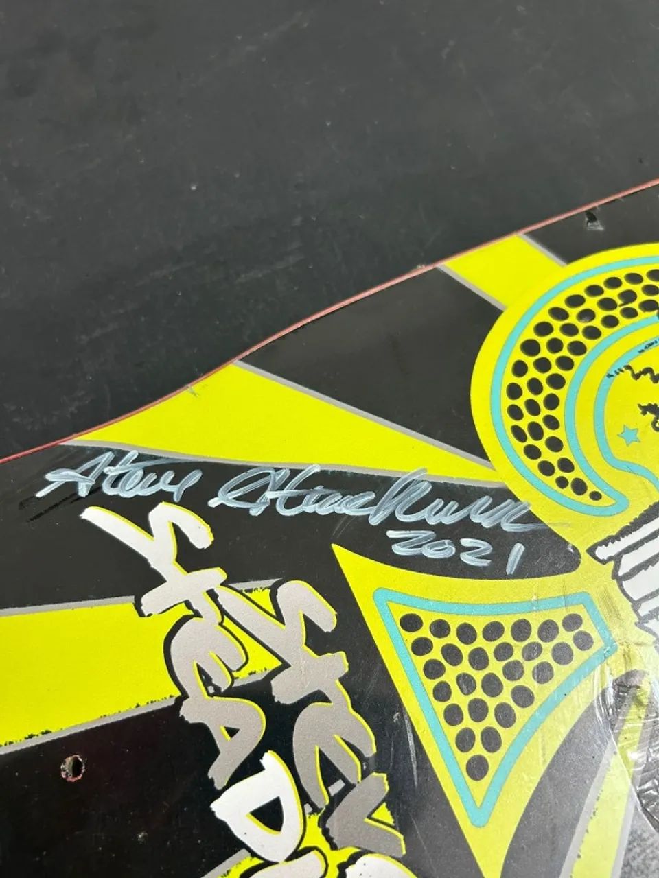 Shape Steve Steadham STEDMZ Autografado, item Raro Original Imp. USA - Foto 2