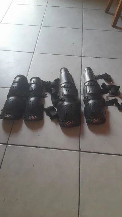 Jogo de Protetor de Joelho para Motocicleta - Foto 3