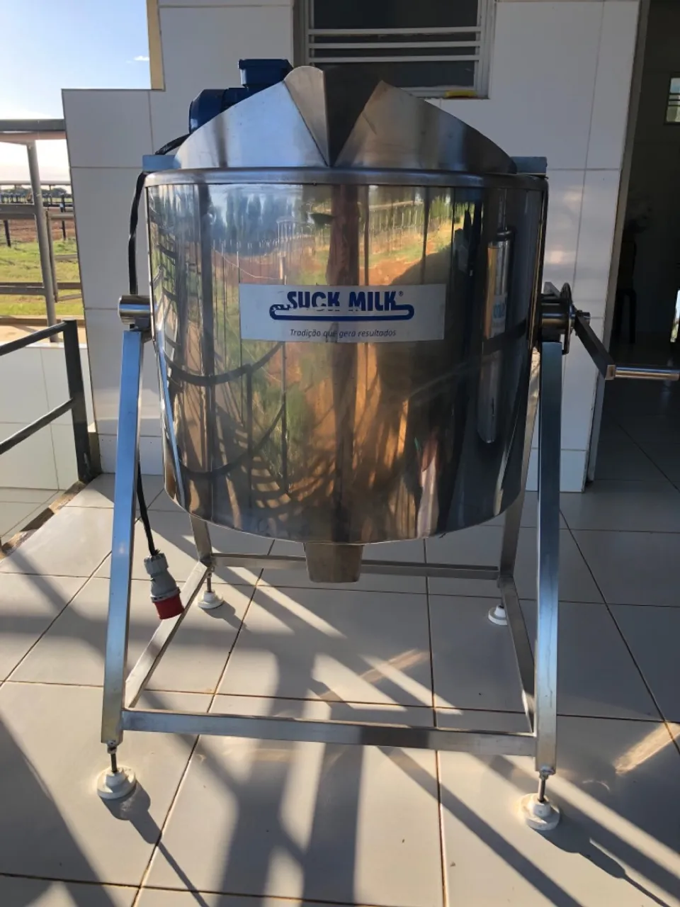 Tacho industrial para doce de leite automático em inox