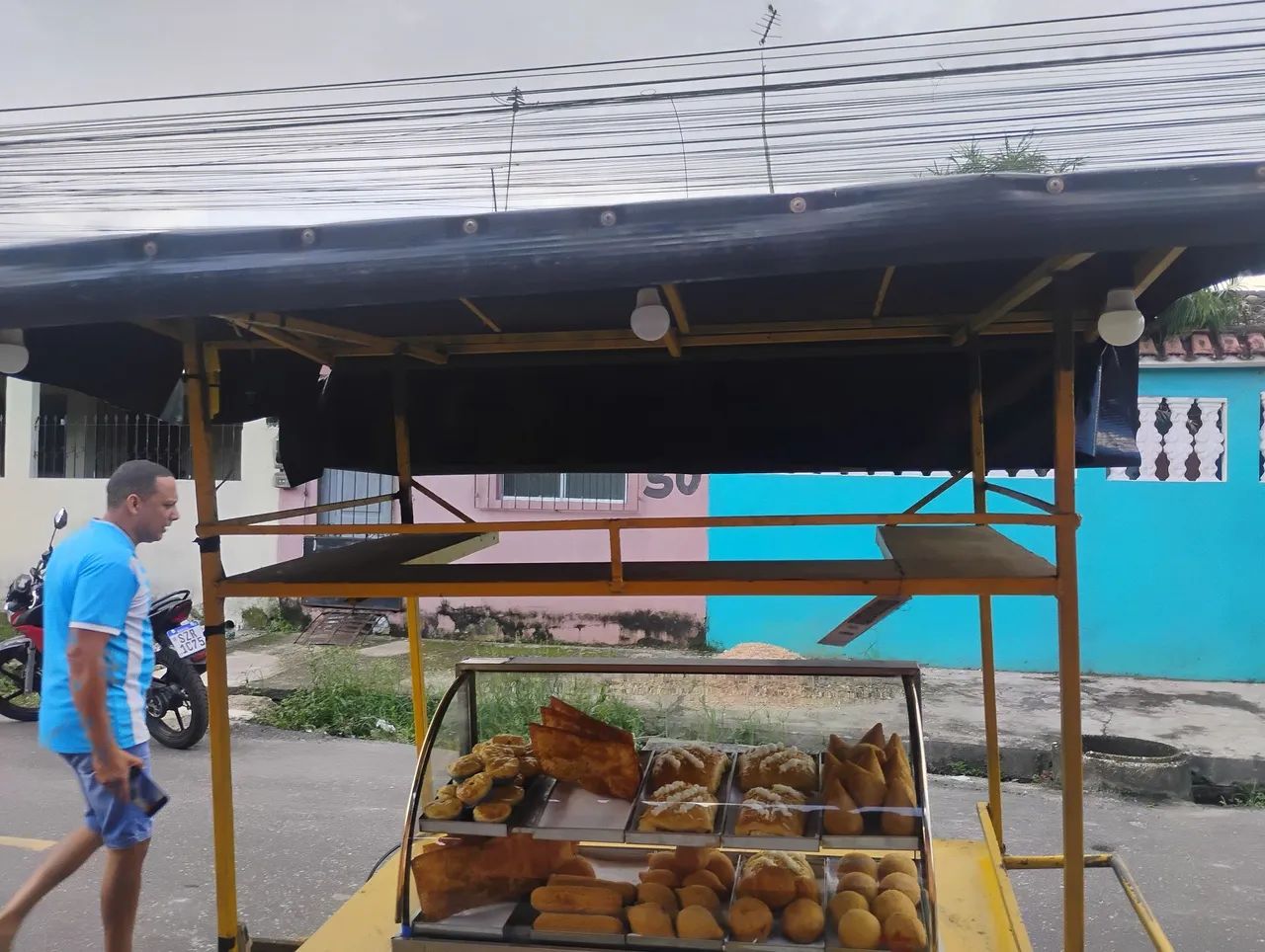 Carrinho de lanches para venda de coxinha - Foto 4