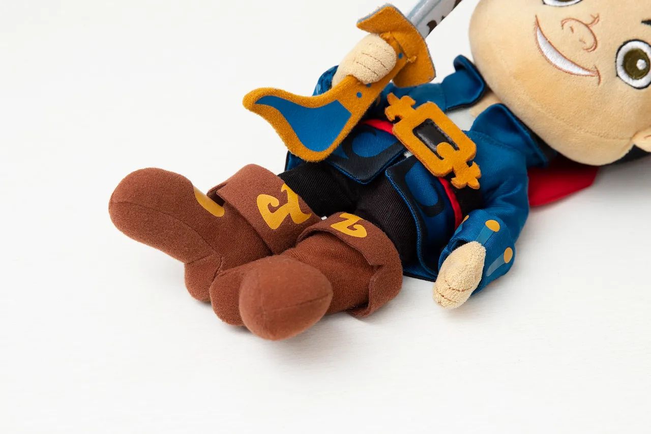 Boneco de pelúcia jake pirata original disney - Foto 5