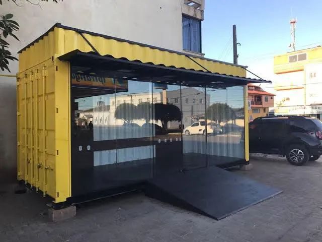 Container para mini mercadinho para uso! 