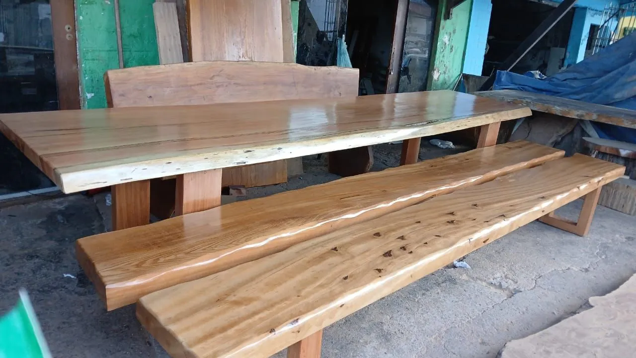 Mesa rustica 4 metros