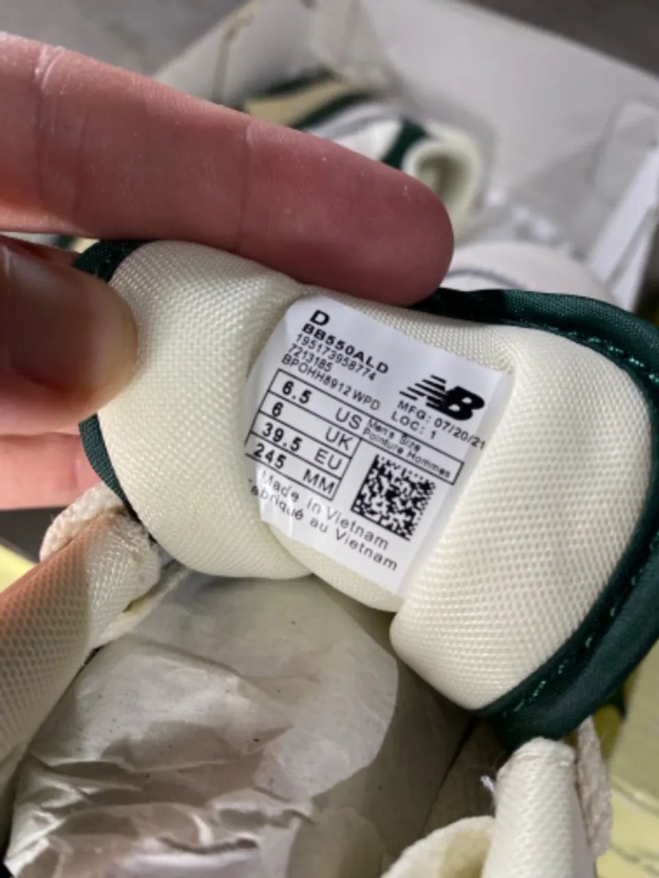 Tênis new balance 550 37/38 - Foto 5