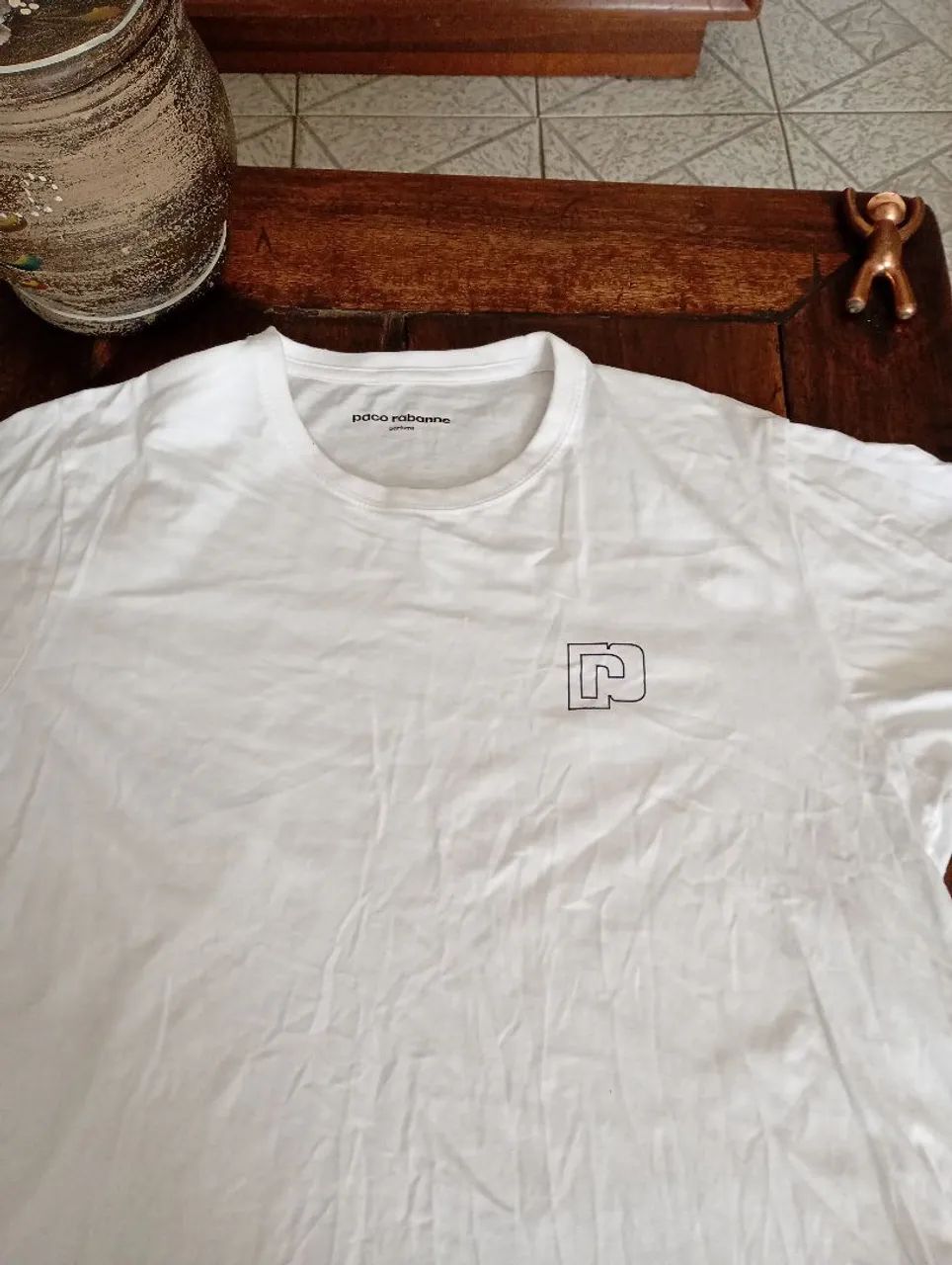 Camiseta  Paco Rabanne M  excelente  - Foto 2
