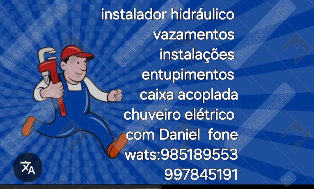 Serviço de hidraulica 