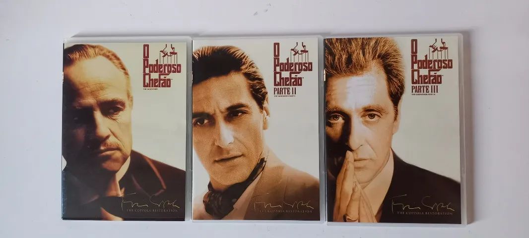 DVD Trilogia O Poderoso Chefão - Coppola Restoration - Foto 4