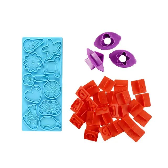 Kit massinha Bento Vai à Escola + Kit cozinha infantil - Foto 3