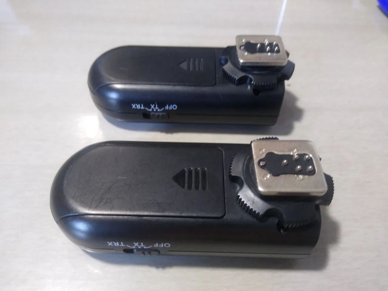 2x radioflashes Yongnuo RF603C II para Câmera Canon - Foto 4