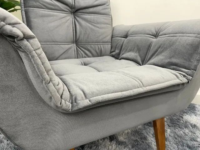 Poltrona Opala Acolchoada- Produto Novo - Foto 2