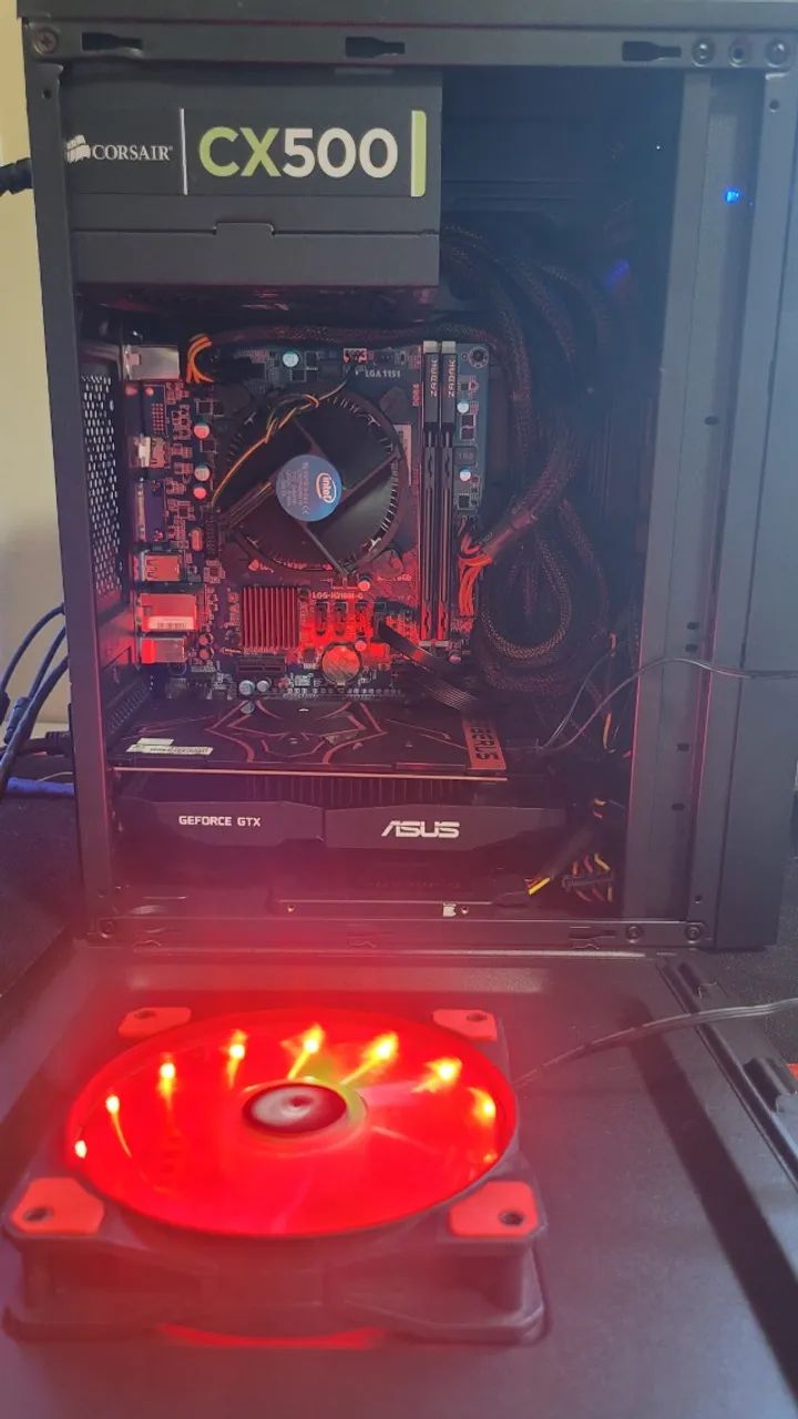 Computador Gamer i5 7ª geração / Asus GTX 1050 ti / 16Gb Ram DDR4 / SSD - Foto 2
