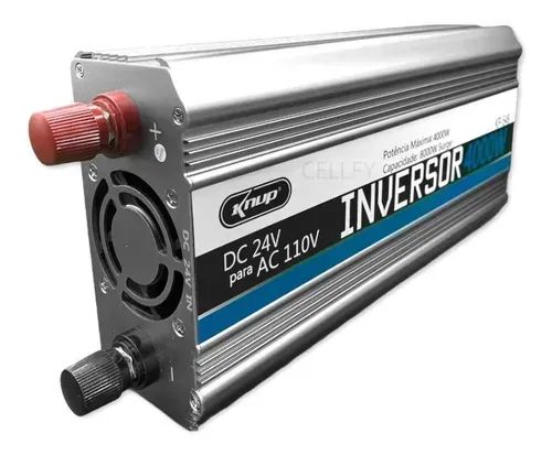 Inversor Tensão 24v 110v 4000w Transformador Onda Senoidal 2000w Nominal - Foto 3