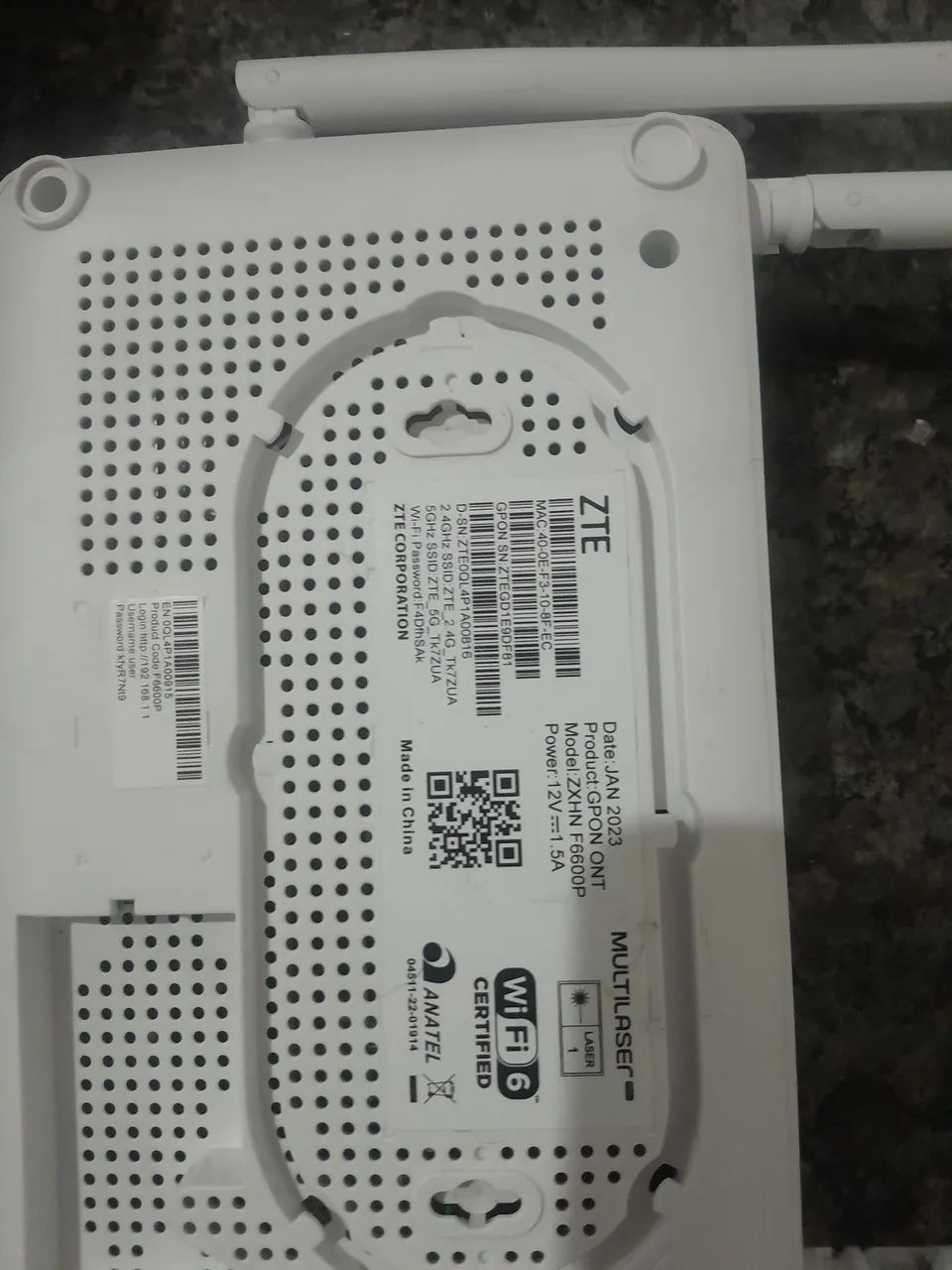 ZTE F6600 - Foto 2