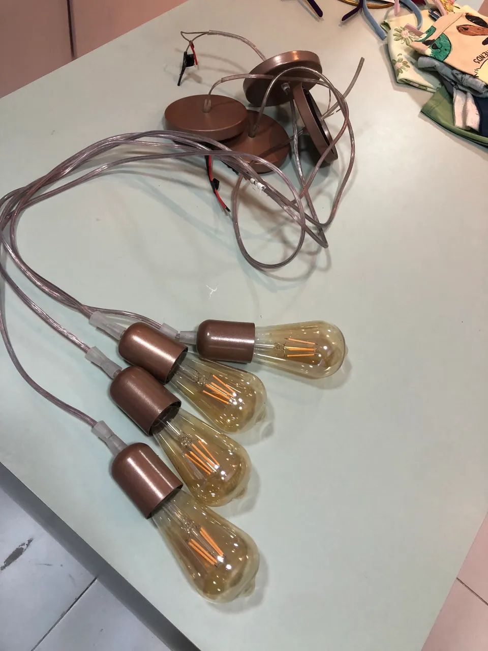 4 LUMINÁRIAS PENDENTES  - Foto 2