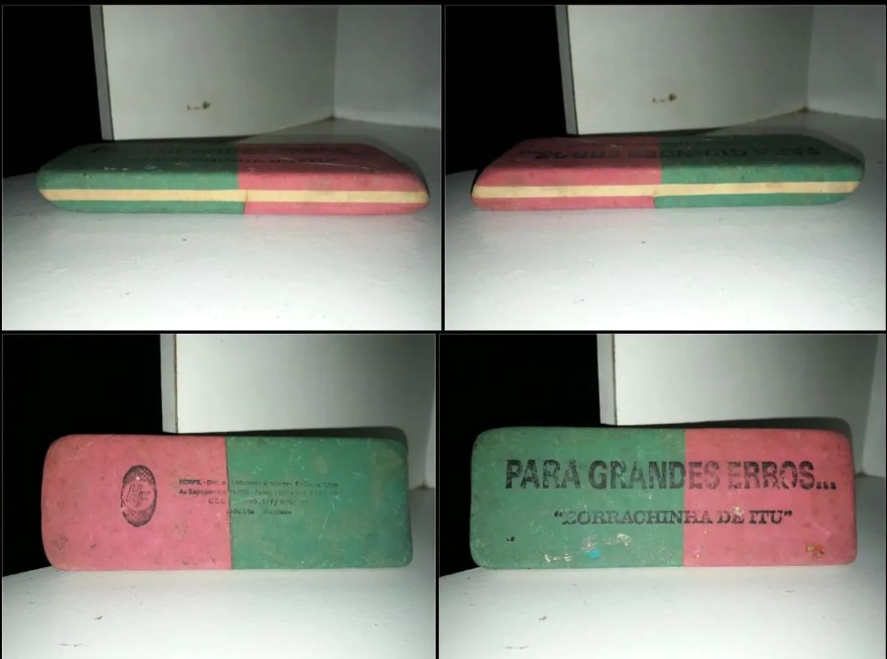 Vintage Borracha de itú antiga 15 cm FAVOR LER A DESCRIÇÃO! <br>Antiga tem uns 40 anos