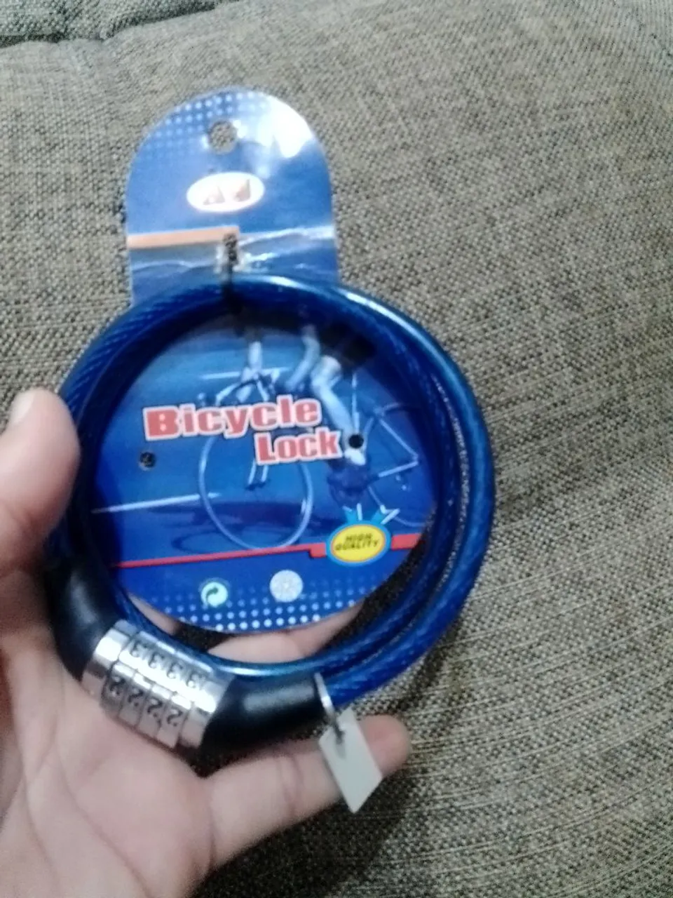 Cadeado de Bicicleta com Senha para moto elétrica bike ZAP *