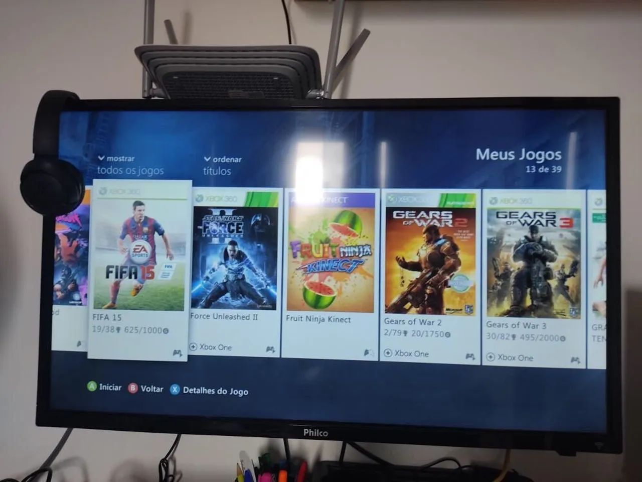 Xbox 360 com dois controles + Kinect  - Foto 5